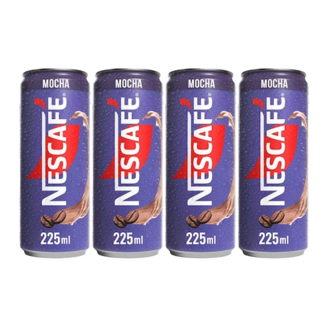 Nescafe Mocha Ready-To-Drink Iced Coffee 4 pcs 225 ml Promo