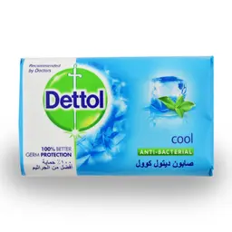 Dettol Cool Anti-Bacterial Soap Bar 165G
