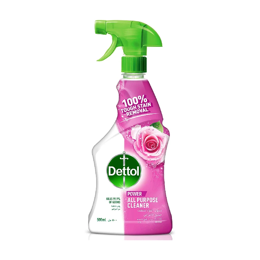 Dettol Healthy Kitchen Power Cleaner Spray Red Roses Scent 500ML