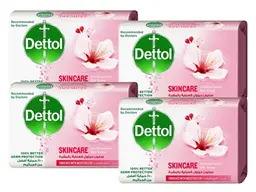 Dettol Skincare Soap Bar 4X120G Prm