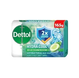 Dettol Soap Hydra Cool Antibacterial Bar 165G