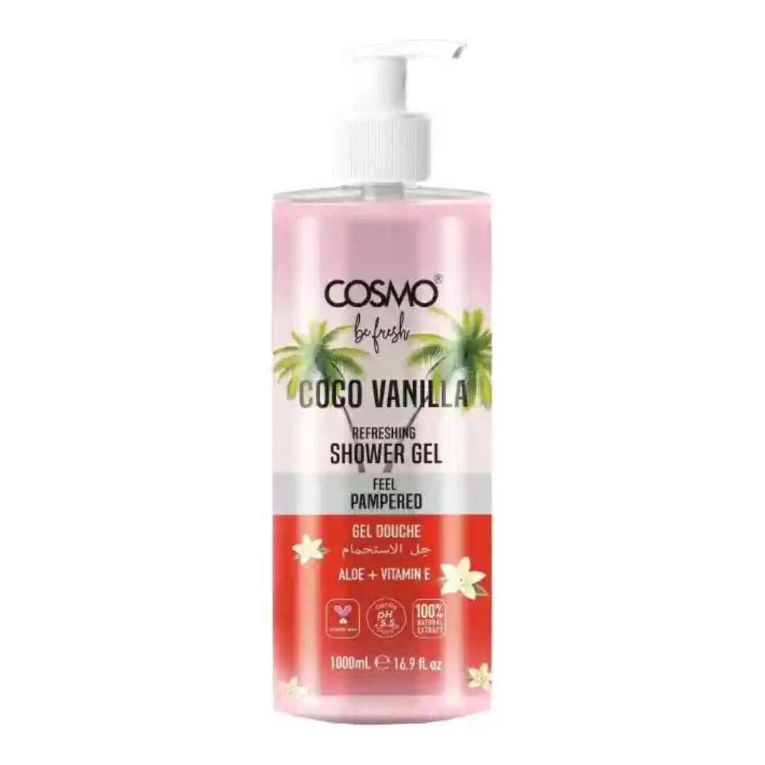 Cosmo Be Fresh Coco Vanilla Shower Gel 1000 ml