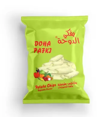 Qatar Pafki Potato Chips Vegetable Flavour 24 Pcs 18 gm - view 2