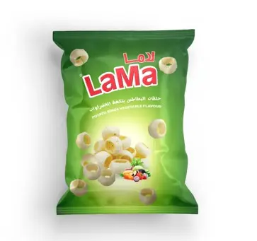 Lama Potato Rings Vgetable Flavour 20 pcs 18 gm - view 2