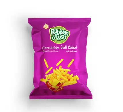 Rubiyan Chips Spicy Cheese Flavour 18 pcs 20 gm  - view 2