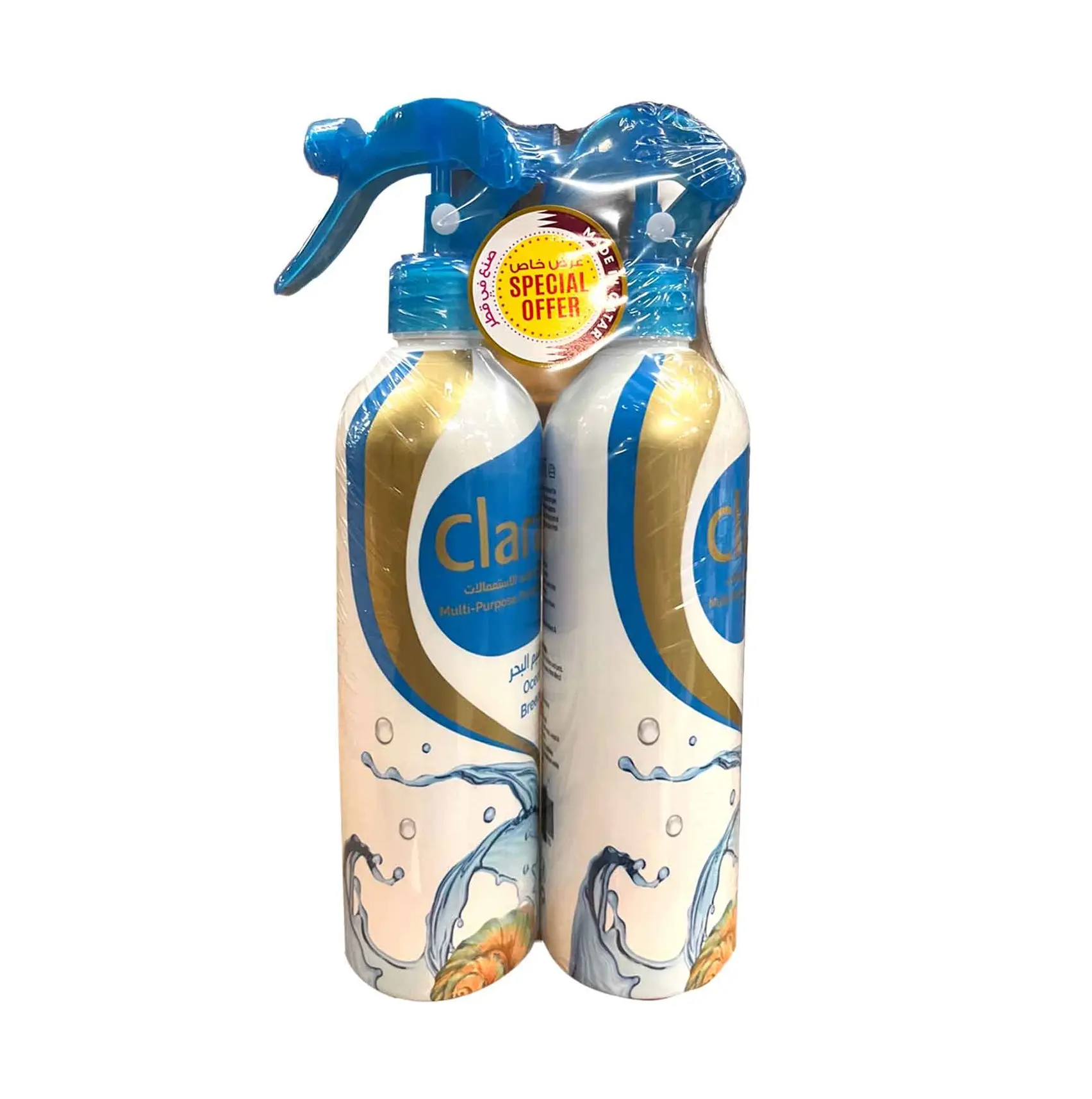 Clara Multi-Purpose Freshener Ocean Breeze 2 pcs 500 ml Promo - view 1