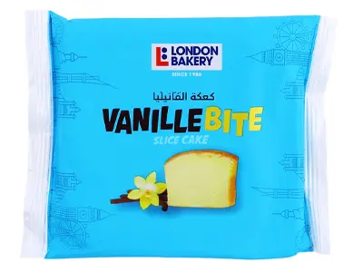 London Bakery Vanilla Bite Slice Cake 70G - view 1