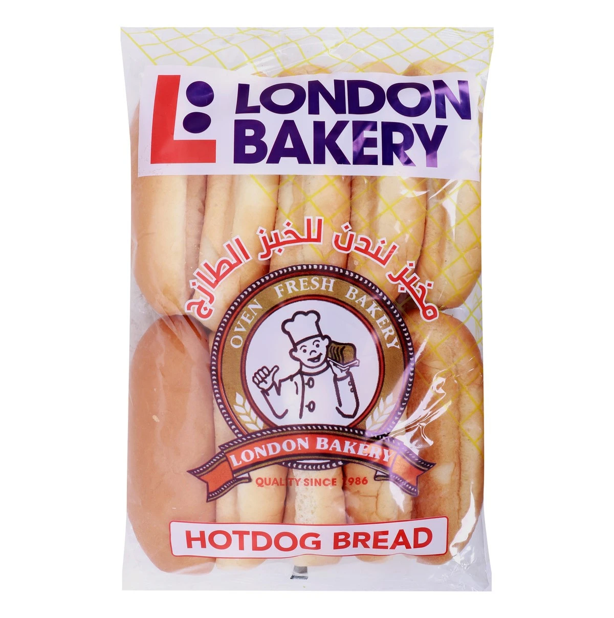 London Bakery Hotdog Bread 520G