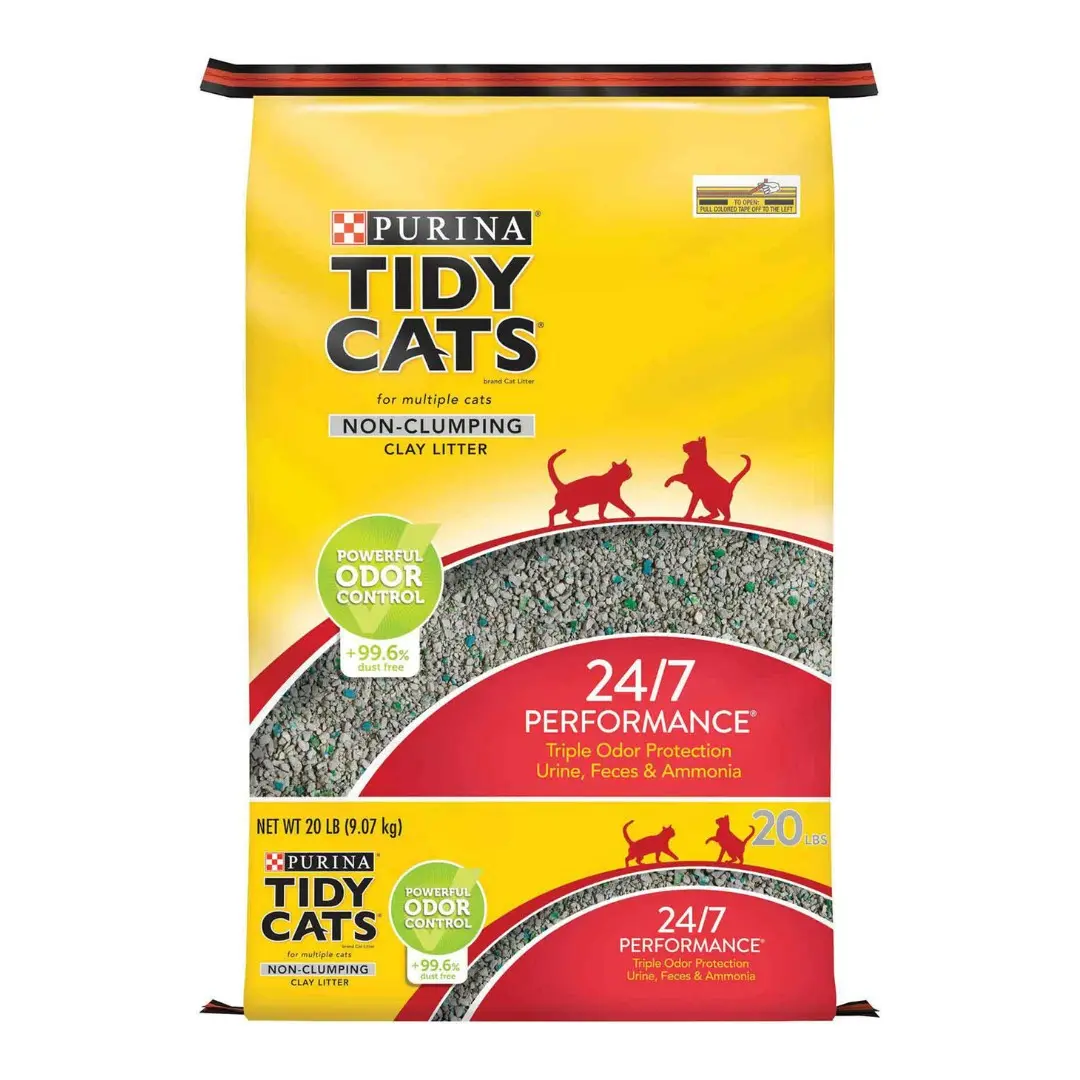 Purina Tidy Cats Non Clumping Litter Bag 9.07 Kg - view 1