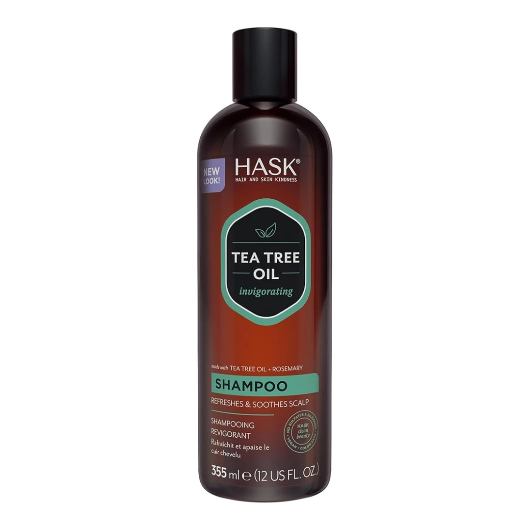 Hask Tea Tree Oil & Rosemary Shampoo 355 ml