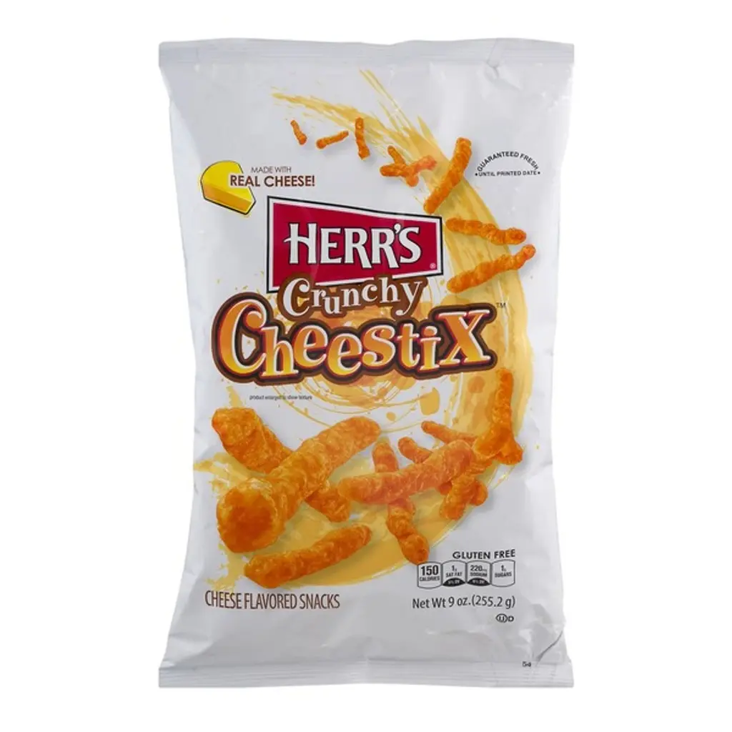 Herr's Crunchy Cheestix Cheese Flavored Gluten-Free 227 gm - view 1