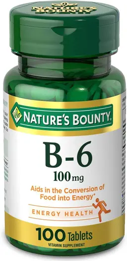 Natures Bounty B 6 100mgTablets 100's