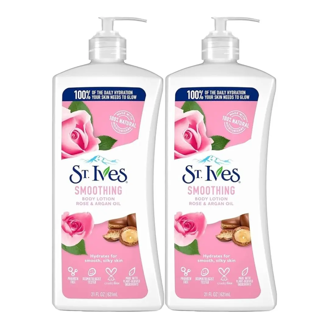 St Ives Lotion Rose Argan 532 ml Buy 1+1 Free - view 1