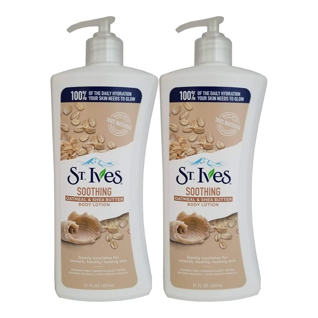 St Ives Lotion Natural Soothing 532 ml 1+1 Free