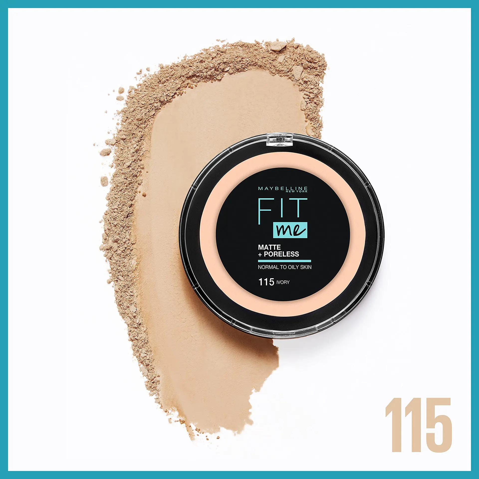 Maybelline Fit Me Powder  115 Ivory - view 1