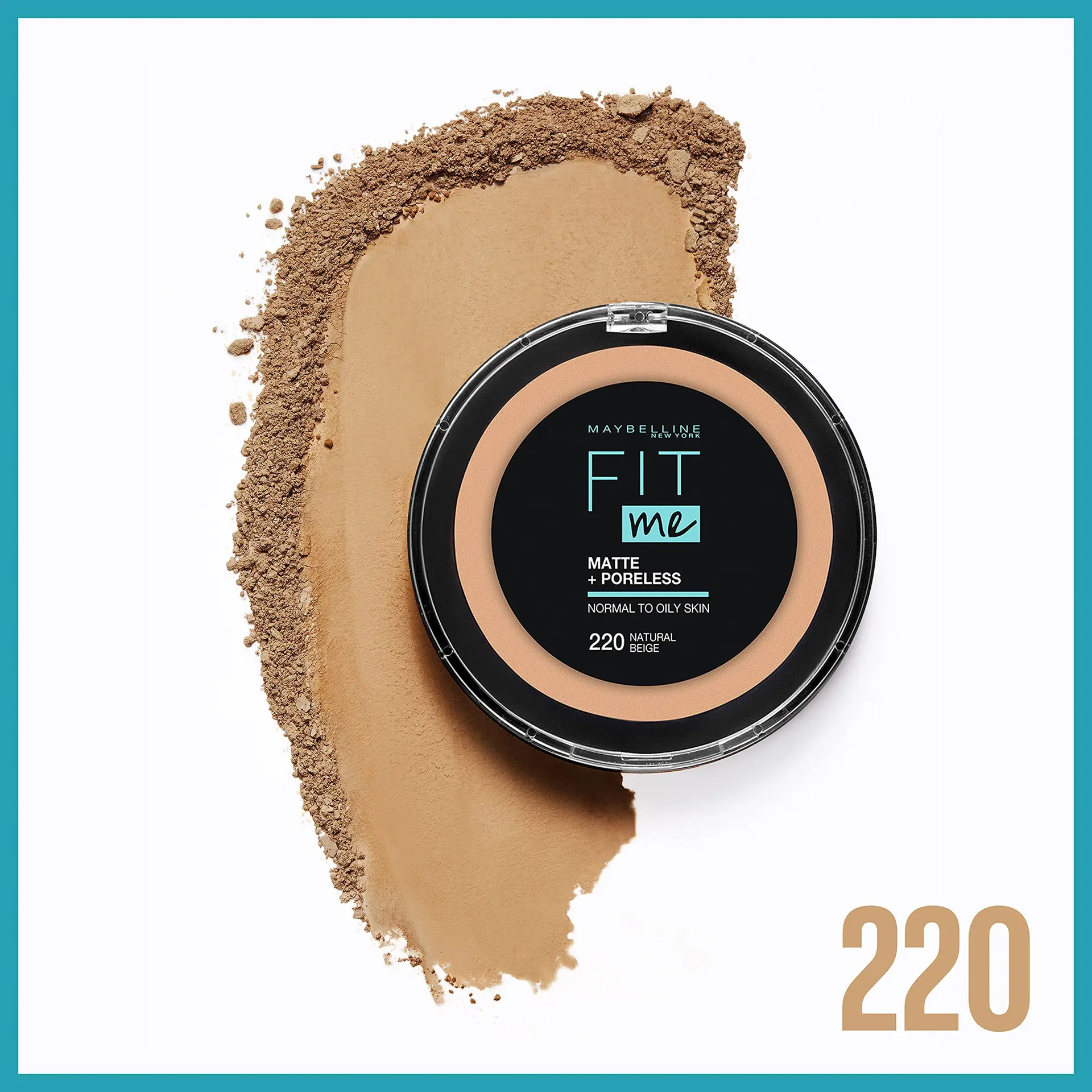 Maybelline Fit Me Powder 220 Natural  Beige - view 1