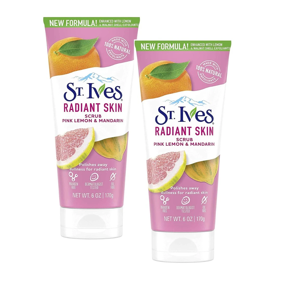 St Ives Scrub Pink Lemon Mandrin 170 gm Buy 1+1 Free