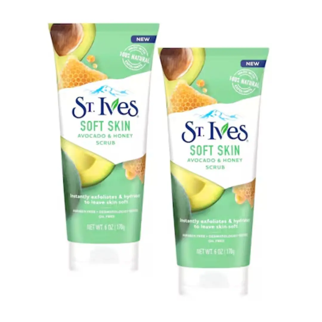 St.Ives Fresh Skin Avocado Honey Scrub 170g Buy 1+1 Free - view 1
