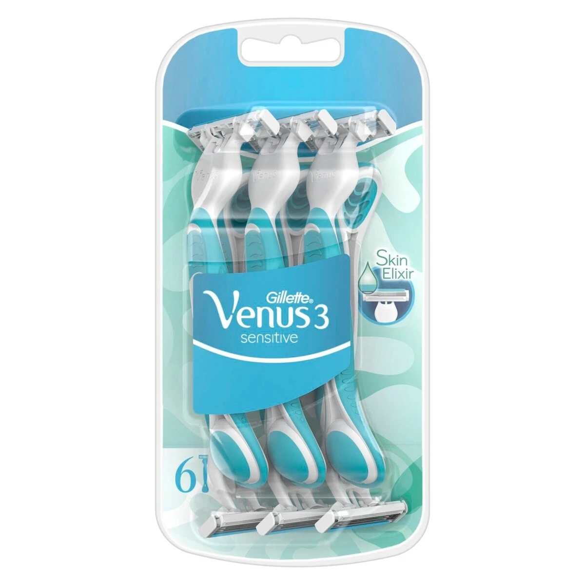 Gillette Venus 3 Sensitive Disposble 6Ct