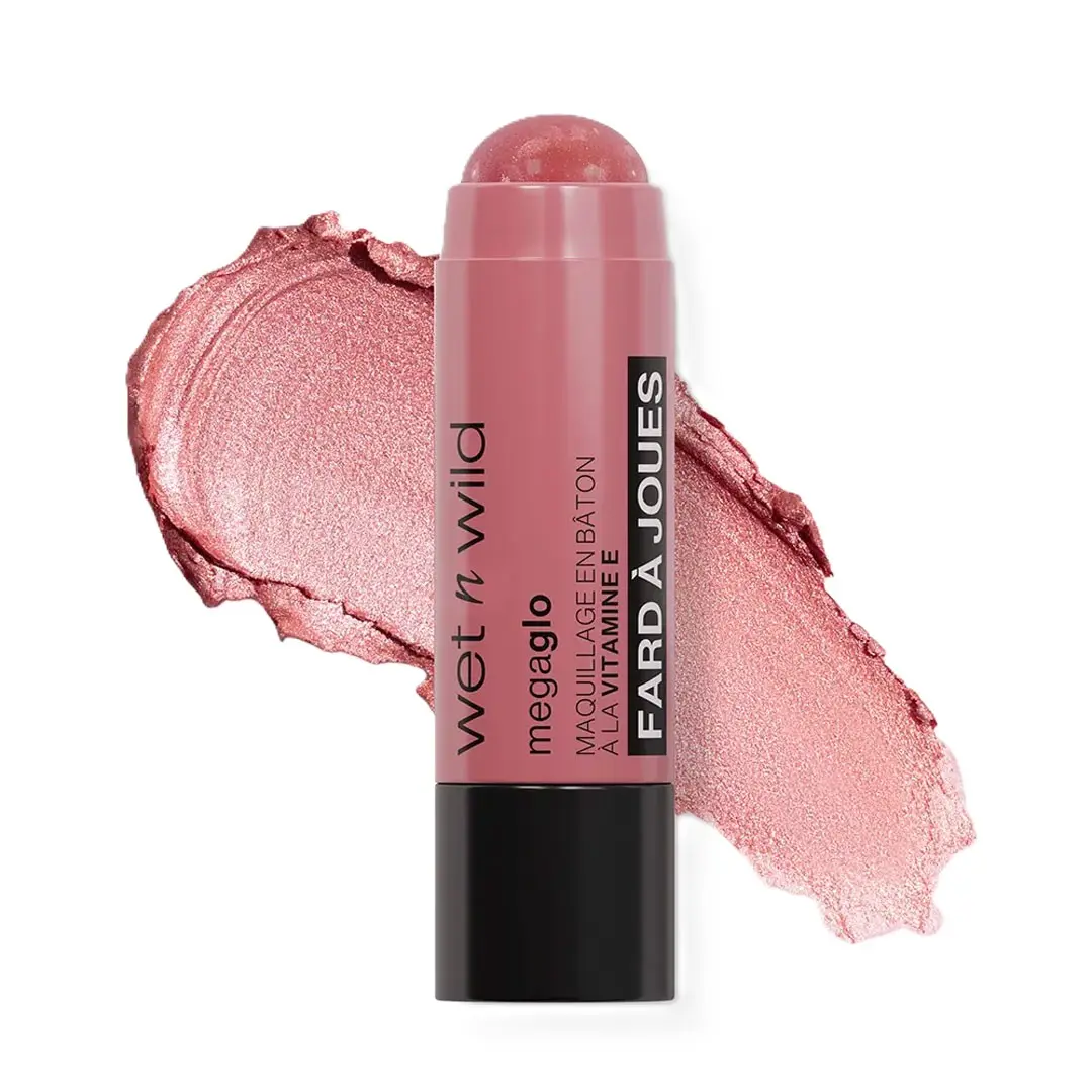 Wetnwild Mega Glo Vitamin and Make-up Stick Blush Dusty Pink - view 2