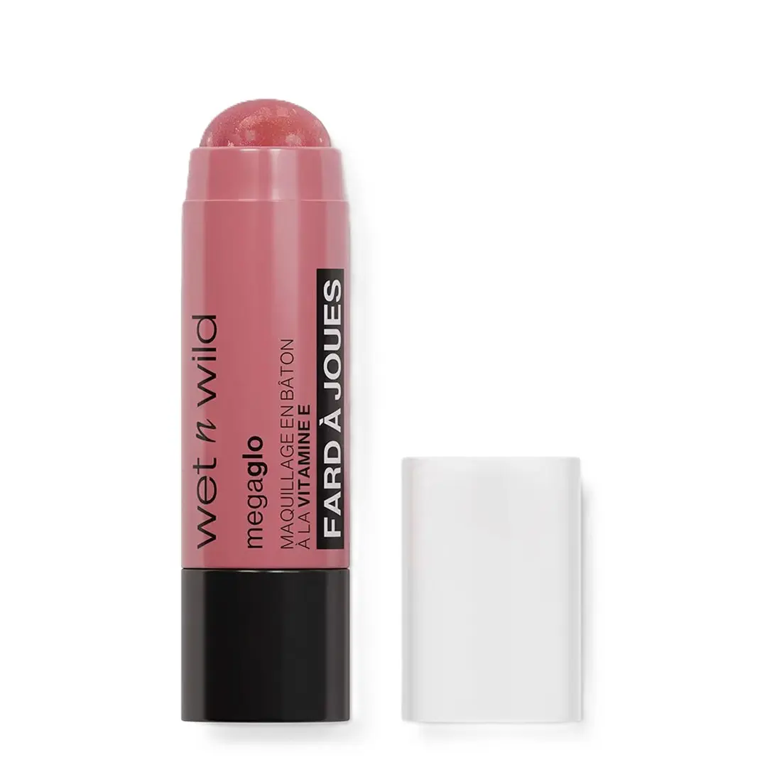 Wetnwild Mega Glo Vitamin and Make-up Stick Blush Dusty Pink - view 3