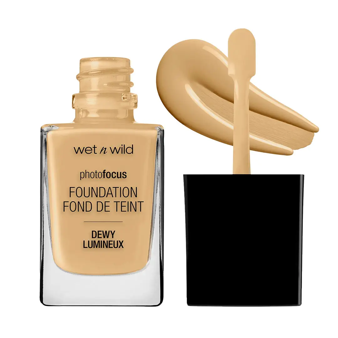 Wetnwild Photo Focus Dewy Foundation Golden Beige - view 2
