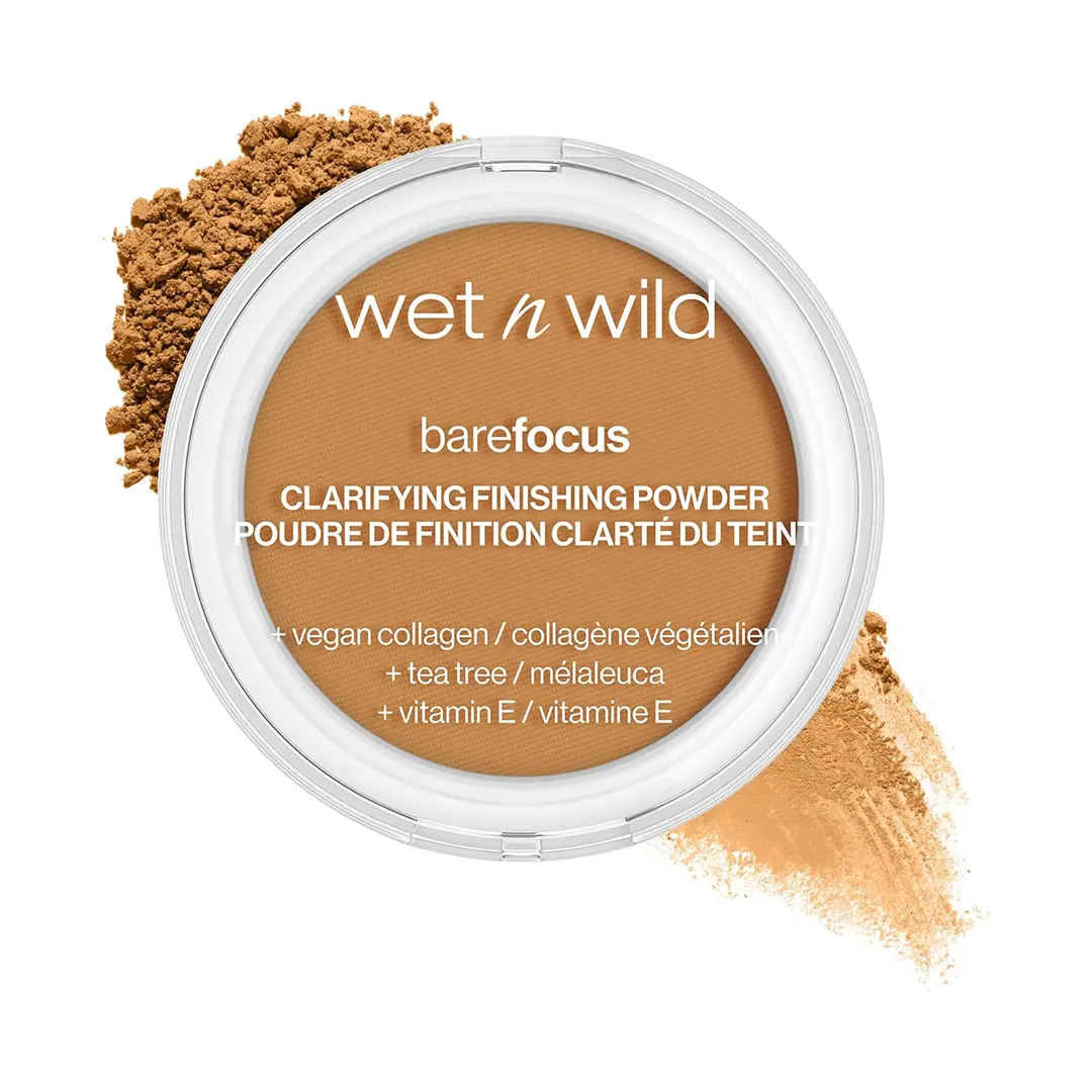 Wetnwild Barefocus Clarifying Finishing Powder Medium/Tan - view 1