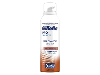 Gillette Deep Comfort Shaving Foam 200 ML