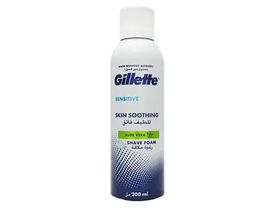 Gillette Sensitive Skin Soothing Shaving Foam 200ML - view 1