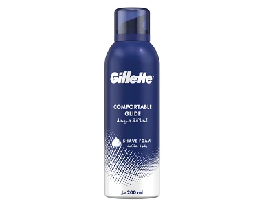 Gillette Comfortable Glide Shaving Foam 200ML