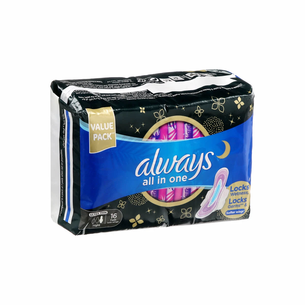 Always Sanitary Pad All In One Ultra Extra Long 16 pcs