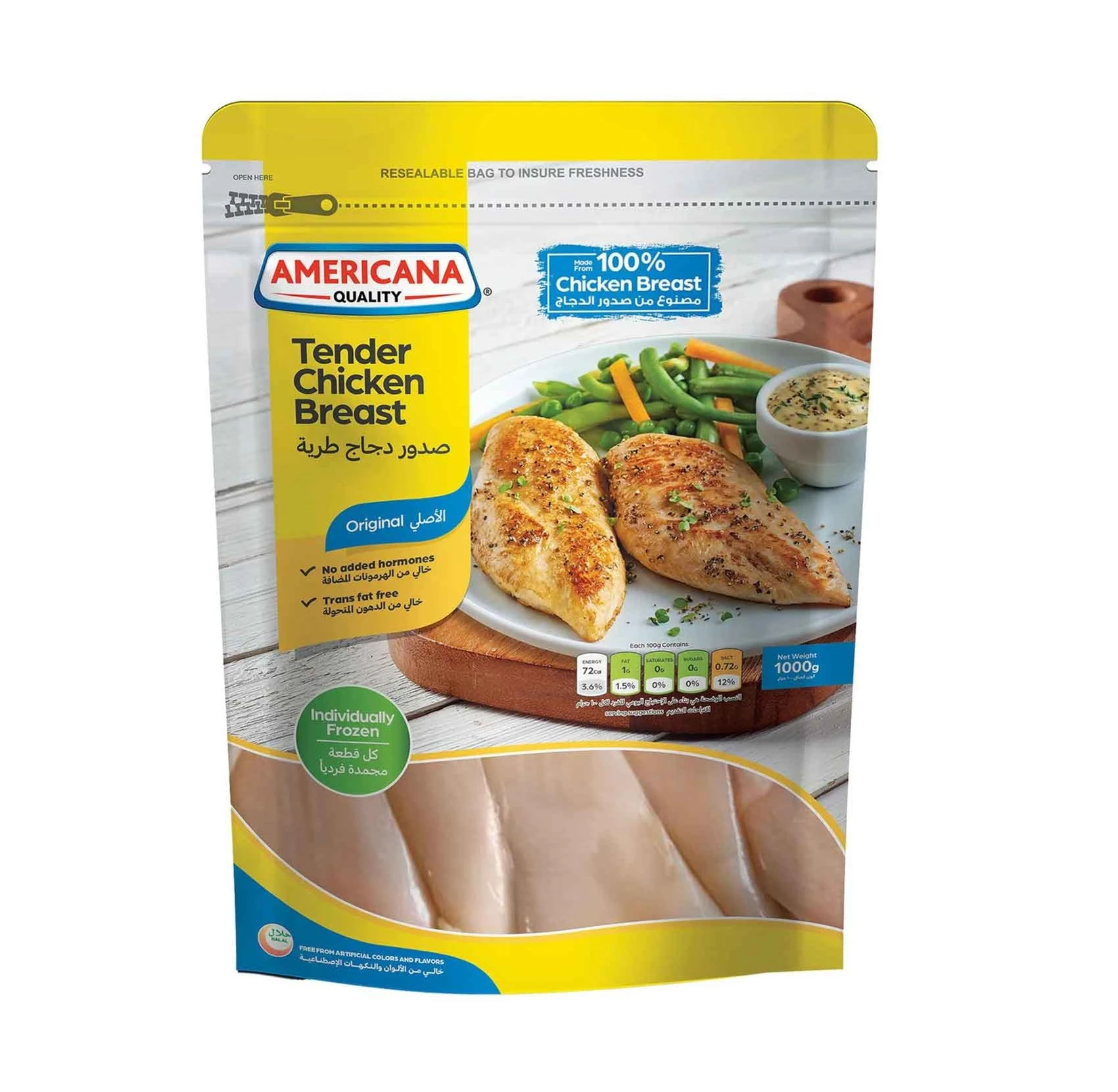 America Chicken Tender Breast 1Kg Promo