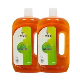 Lorx Eco Care Antiseptic Brown 2 PCS 750 ml Promo