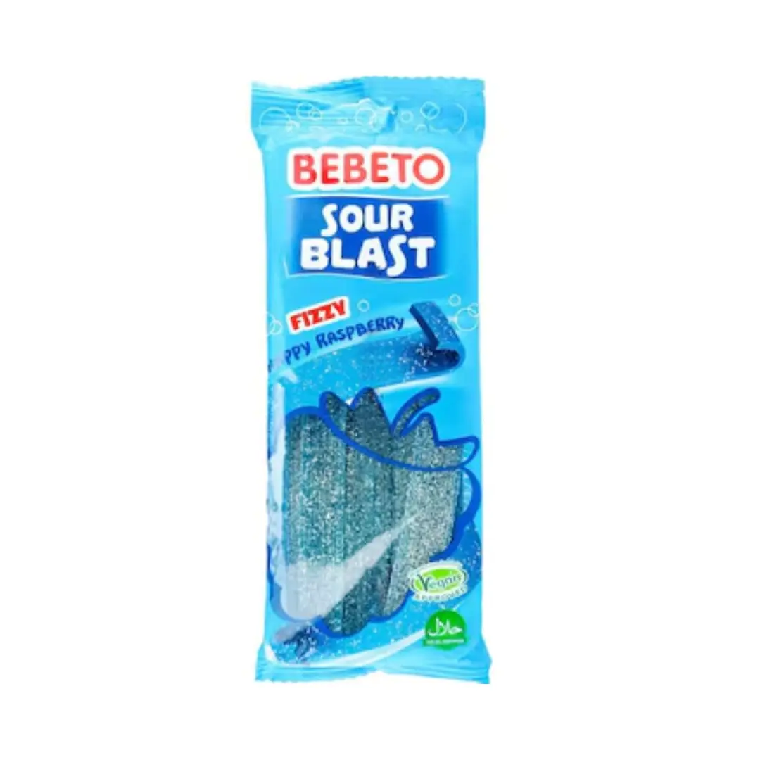 Bebeto Sour Blast Candy Raspberry 180 gm - view 1