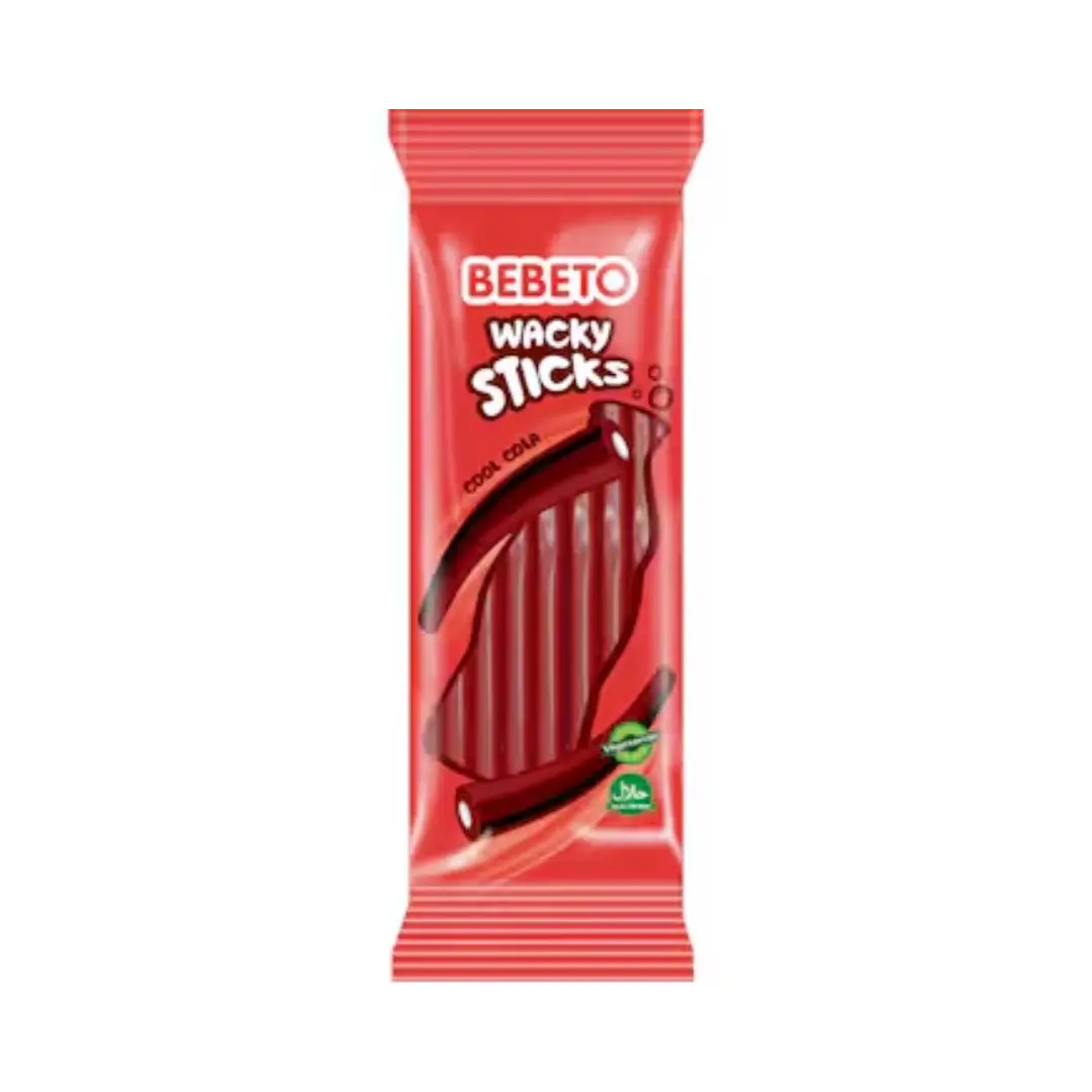 Bebeto Wacky Sticks Candy Cool Cola 180 gm - view 1