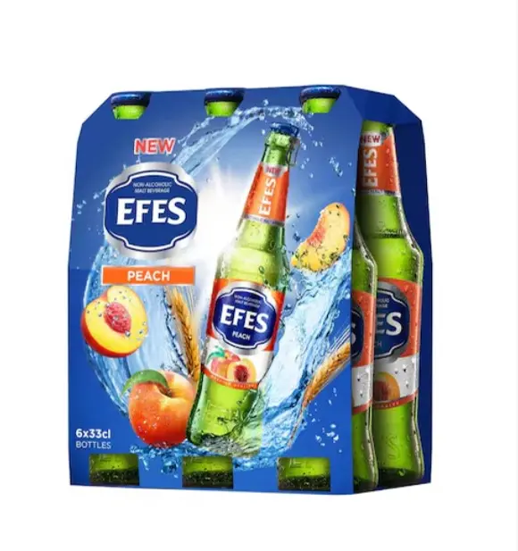Efes Malt Peach Drink 6X330ML - view 1
