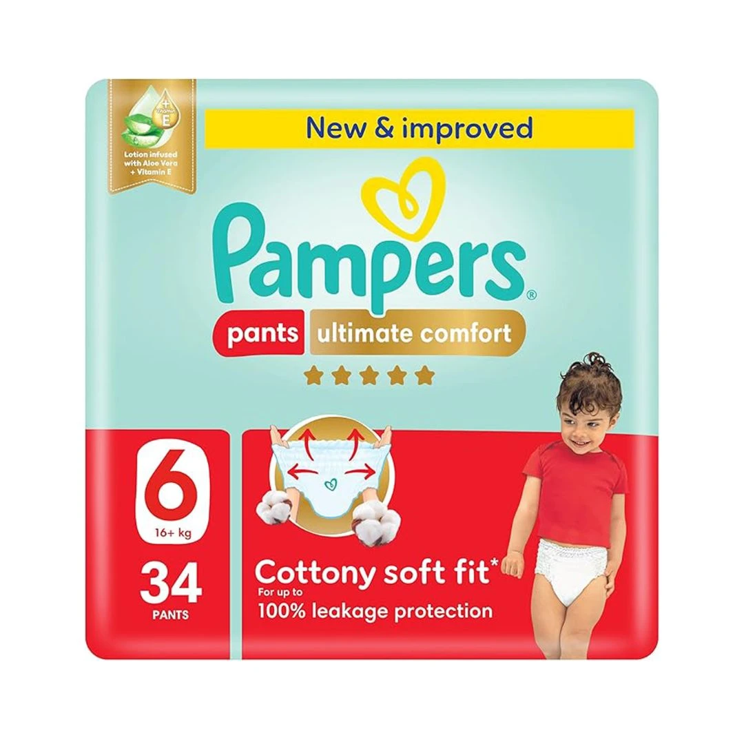 Pampers Premium Care Pants S6 34 pcs