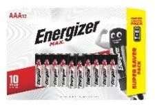 Energizer Max Alkaline AAA BP12