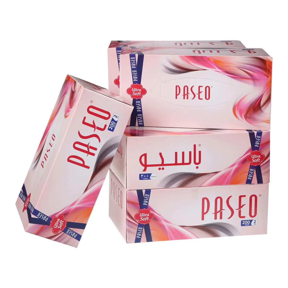 Paseo Facial Tissue 5'S - view 1