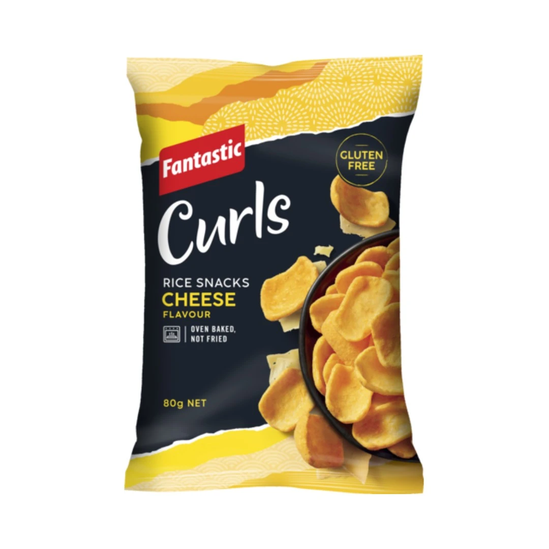 Fantastic Delites Curls Cheese 80 gm