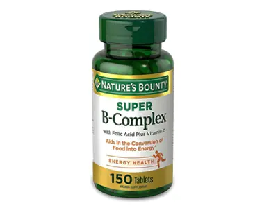 Nature'S Bounty Super B-Complex With Folic Acid Plus Vitamin C 150'S - view 1