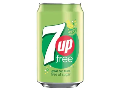 7 Up Free Soft Drink Can 330 ml - view 1
