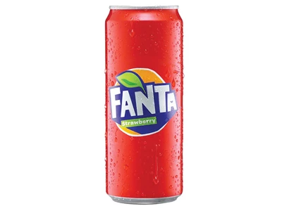 Fanta Soft Drink Strawberry Can 330ML