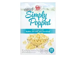 Jolly Time Simply Popped Microwave Butter Popcorn 255 gm