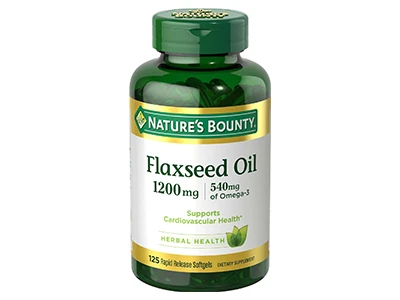 Natures Bounty Soft Gels Flaxseed Oil 1200MG 125S