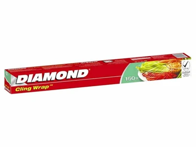 Diamond Cling Wrap Biodegradable 150Ft X 45Cm