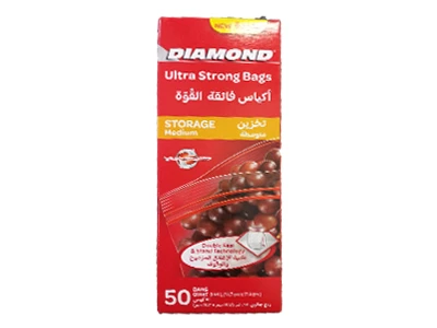 Diamond ULTRA STRONG BAGS Storage Medium ZIPPER BAGS 50PCS