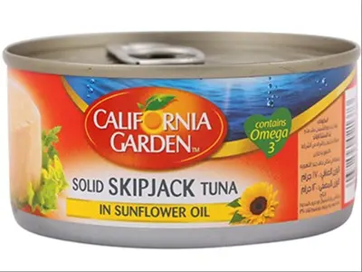 California Garden Skipjack Tuna Solid In Sunflower Oil 170 gm - view 1