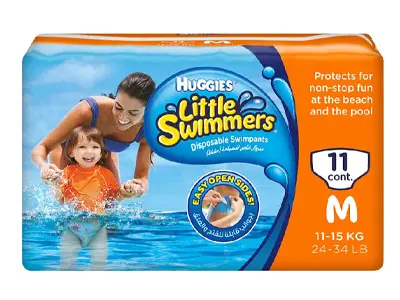 Huggies Diapers Little Swimmer Medium 11'S  - view 1
