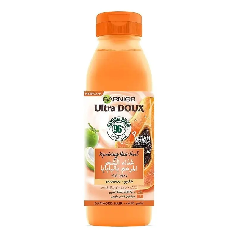 Garnier Ultra Doux Hair Food Shampoo Papaya 350ML - view 1